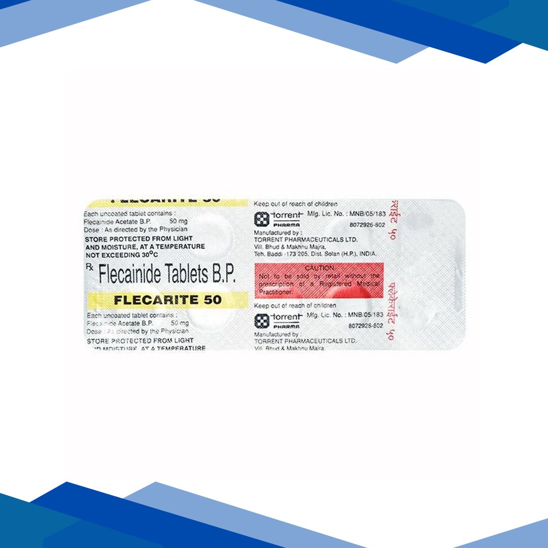 Flecarite 50mg Tablet 10’S