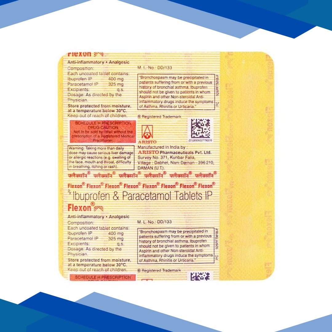 Flexon Tablet 15’S