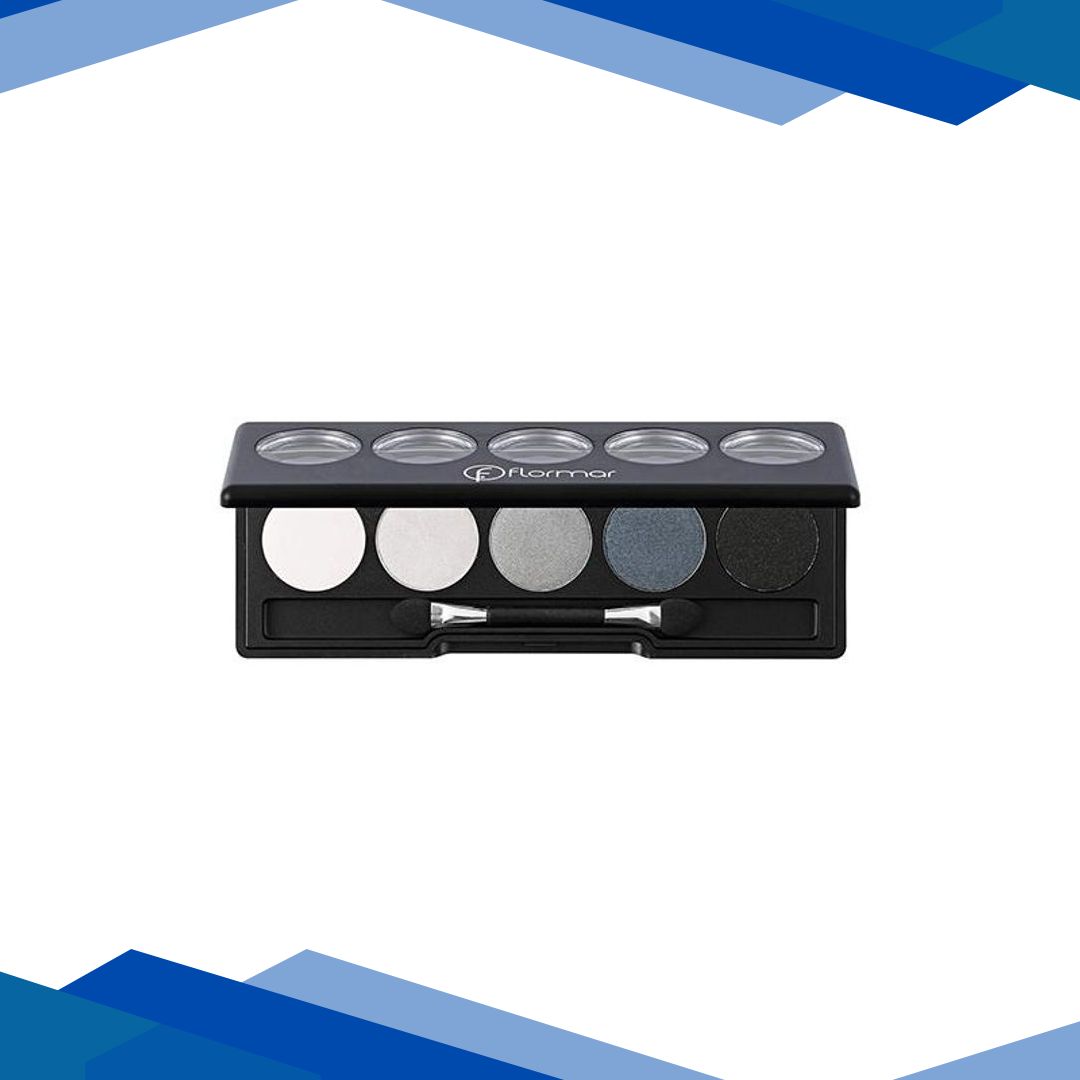 Flormar Color Palette Eye Shadow 005 Black Dust 9 gm