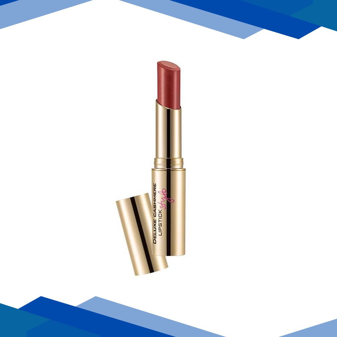 Flormar Deluxe Cashmere Lipstick Stylo DC37 Throw Back Rose 3 gm