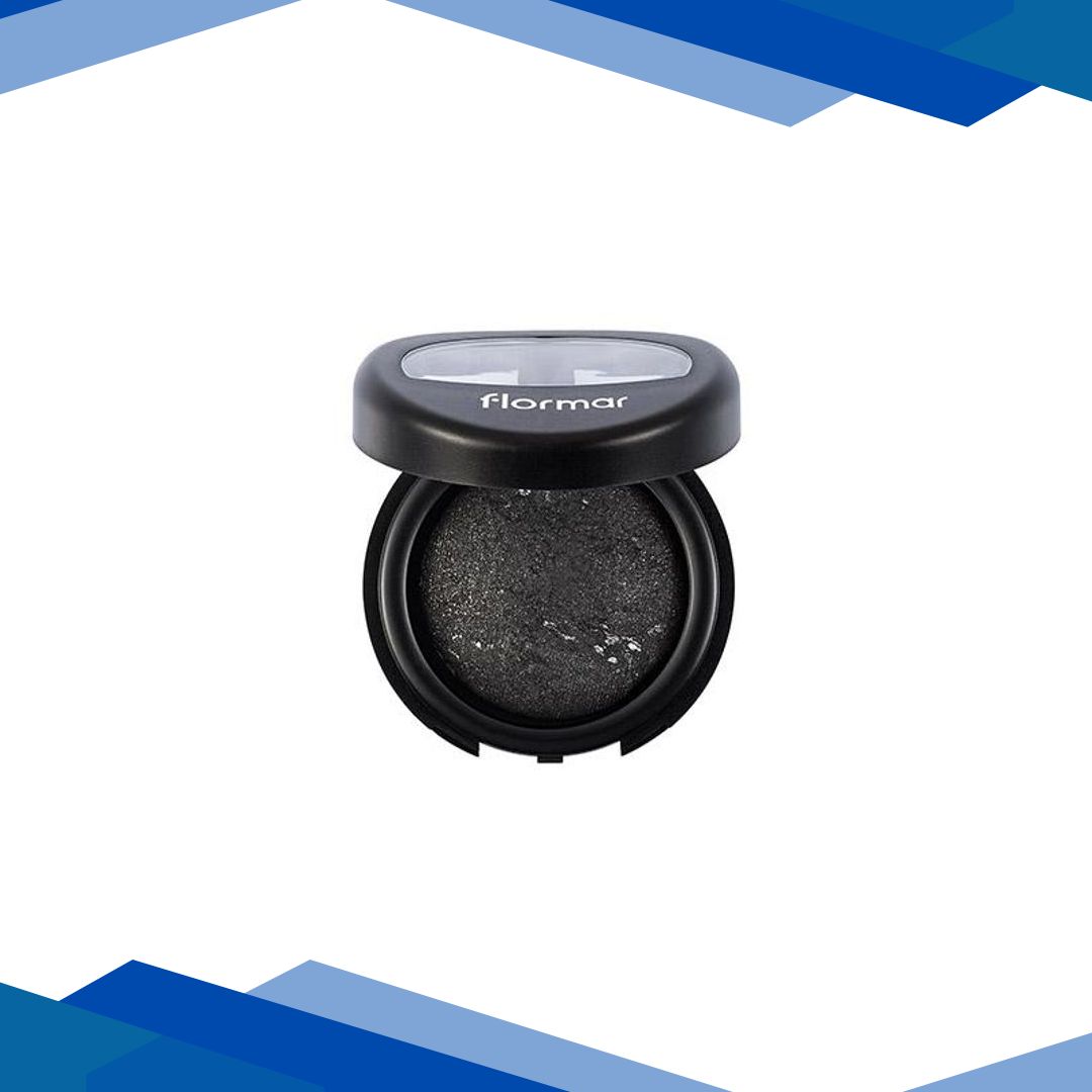 Flormar Diamonds Baked Eye Shadow D02 Black Glitters 5 gm