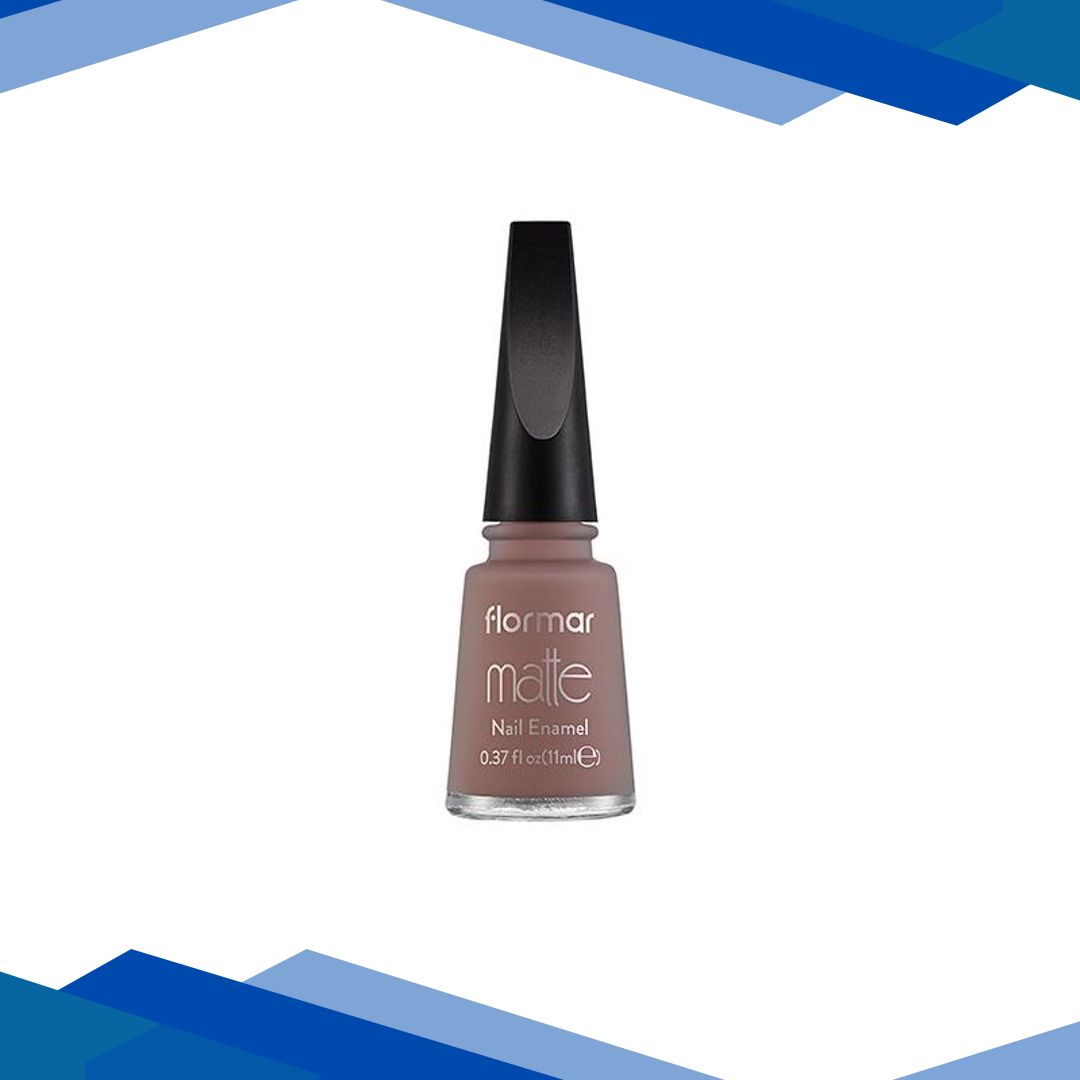 Flormar Matte Nail Enamel M53 Blushing Beige 11 ml