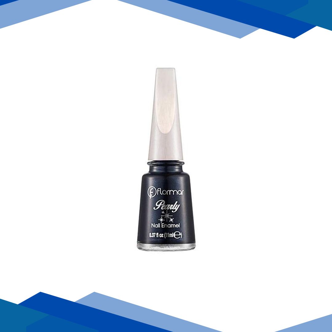 Flormar Pearly Nail Enamel PL398 Blue Black 11 ml