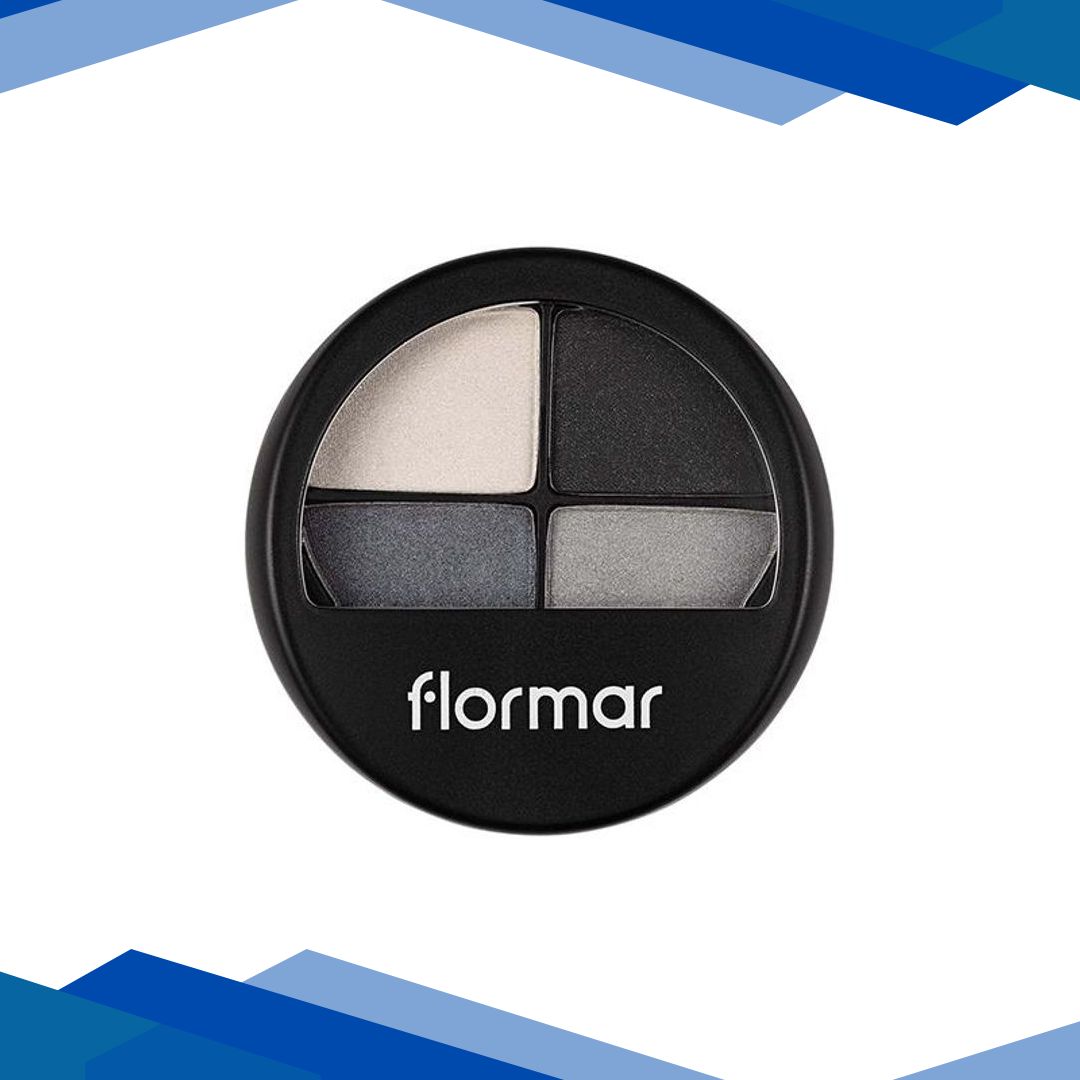 Flormar Quartet Eye Shadow 404 Black Souffle 12 gm