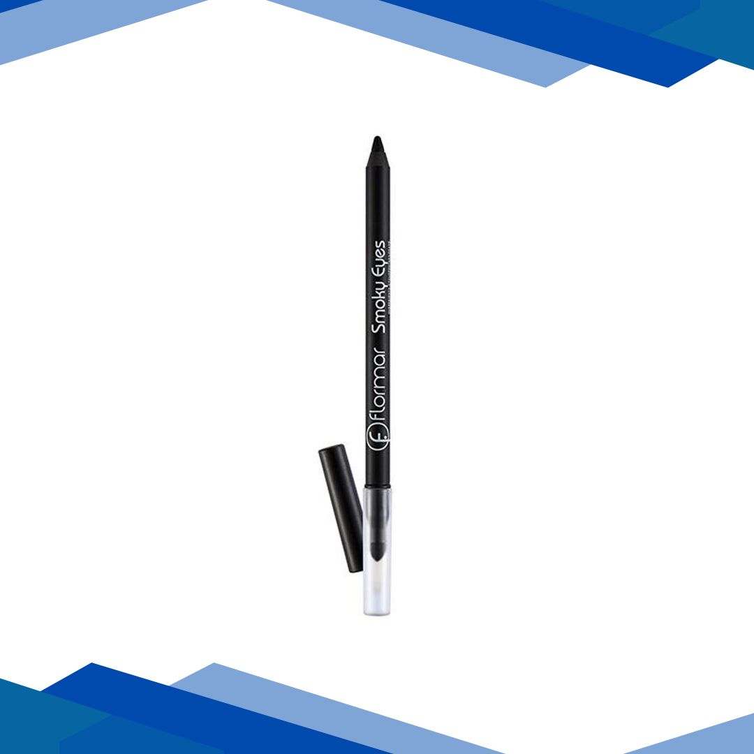 Flormar Smoky Eyes Waterproof Eyeliner 01 Carbon Black 1.14 gm