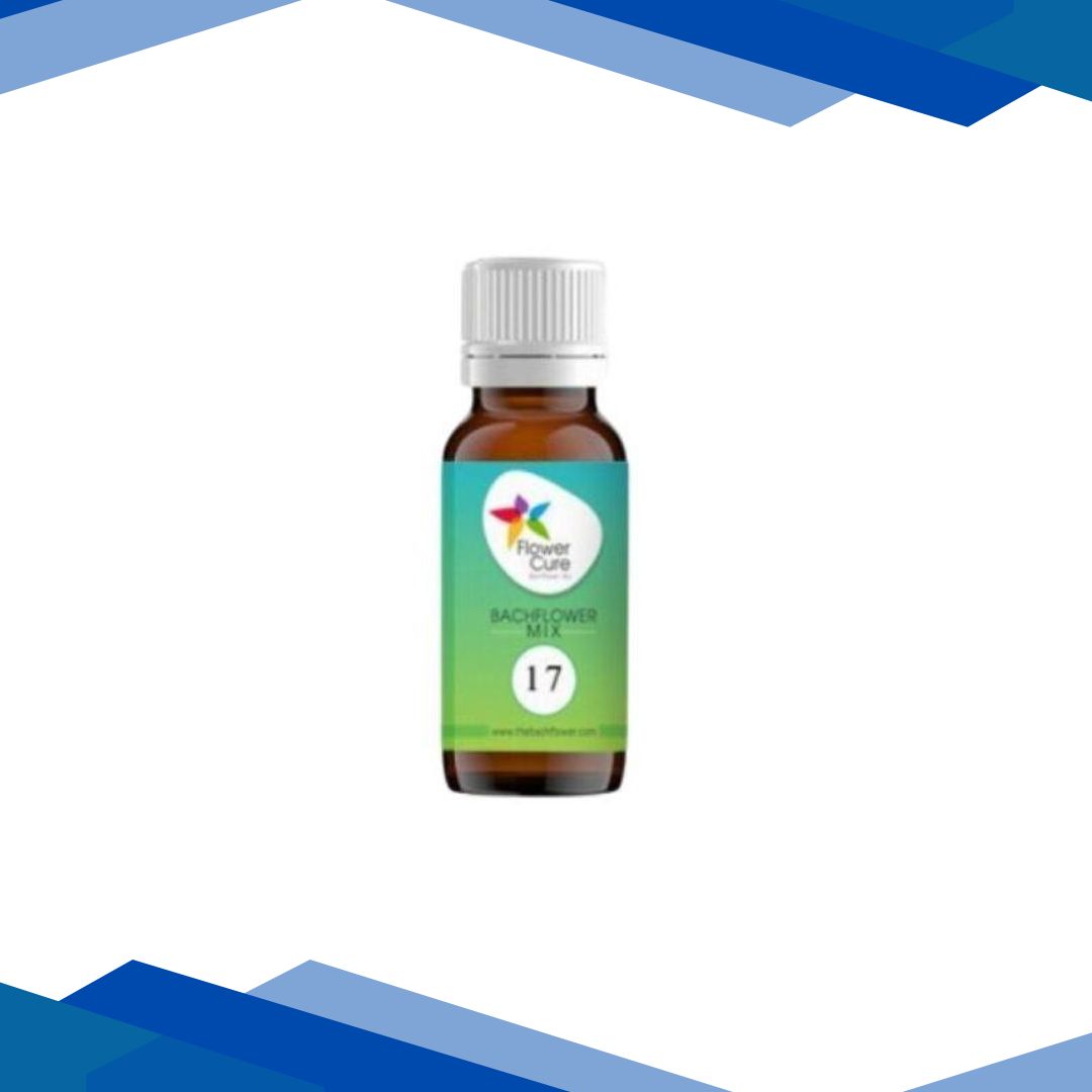 Flower Cure Bach Flower Mix 17 Drops 30 ml