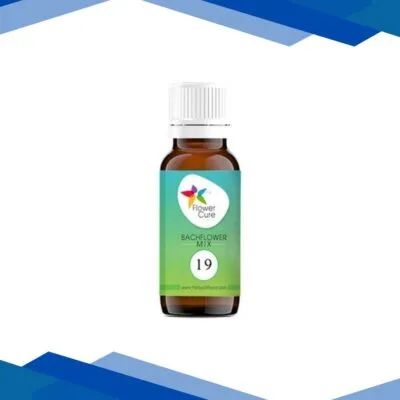 Flower Cure Bach Flower Mix 19 Drops 30 ml