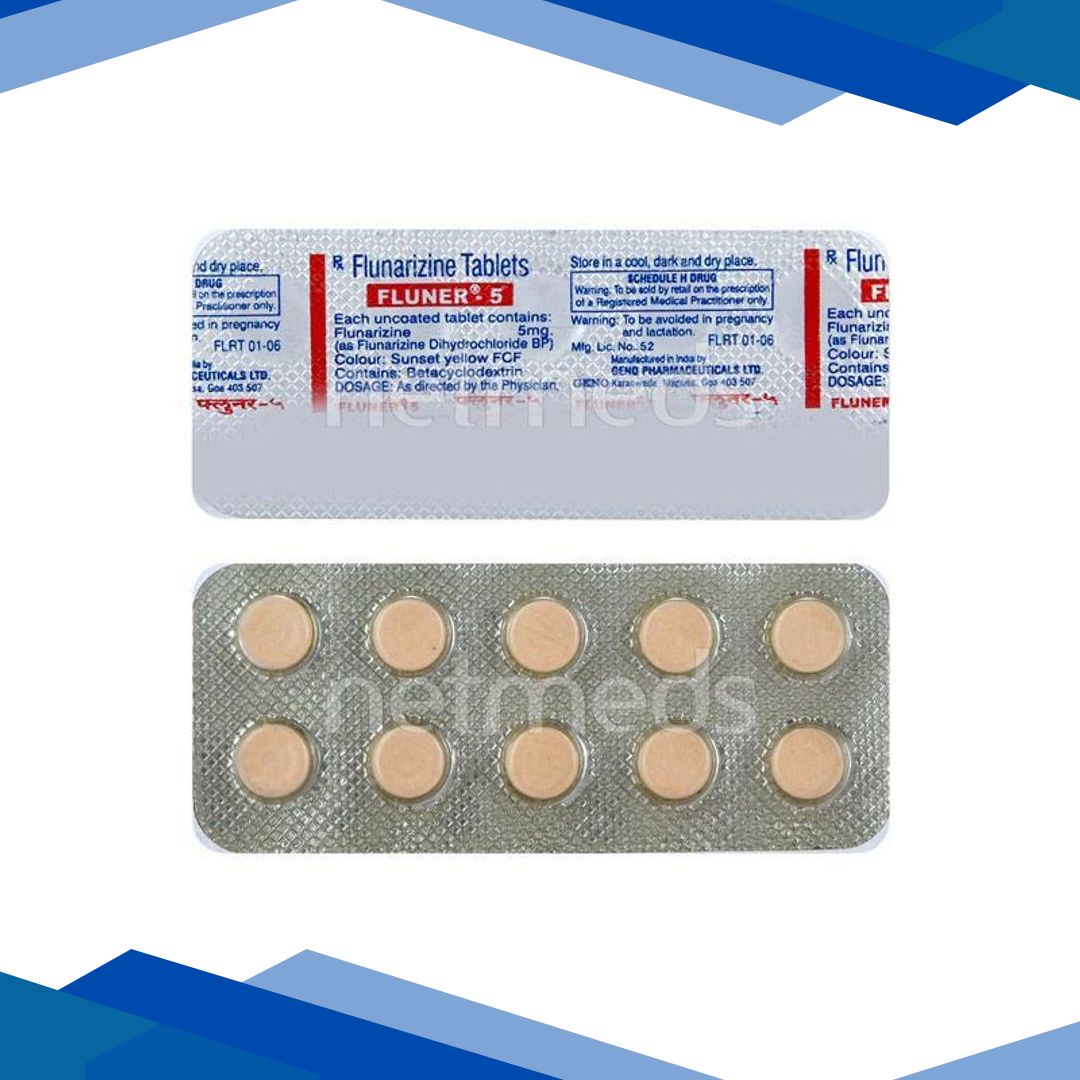 Fluner 5mg Tablet 10’S