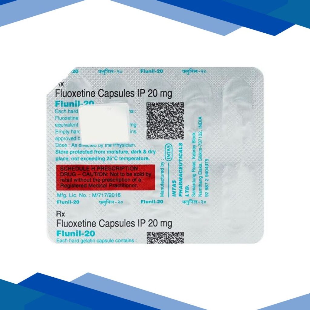 Flunil 20mg Capsule 10’S