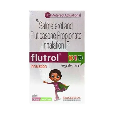 FLUTROL KID WITH DOSE COUNTER 120md Inhaler 7.2g