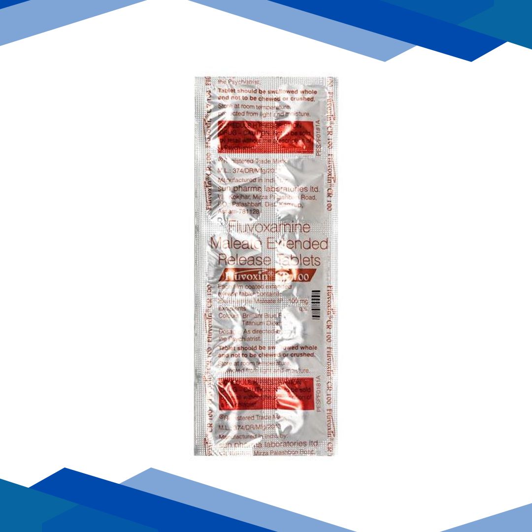 Fluvoxin CR 100mg Tablet 10’S
