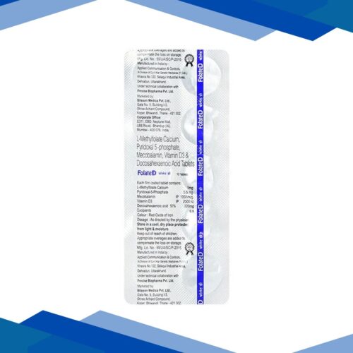FOLATE D Tablet 10’s