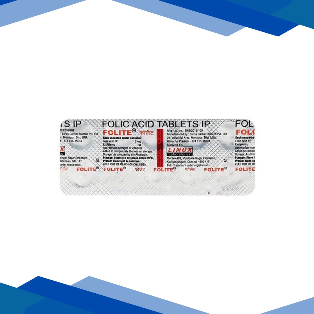 Folite Tablet 10’S