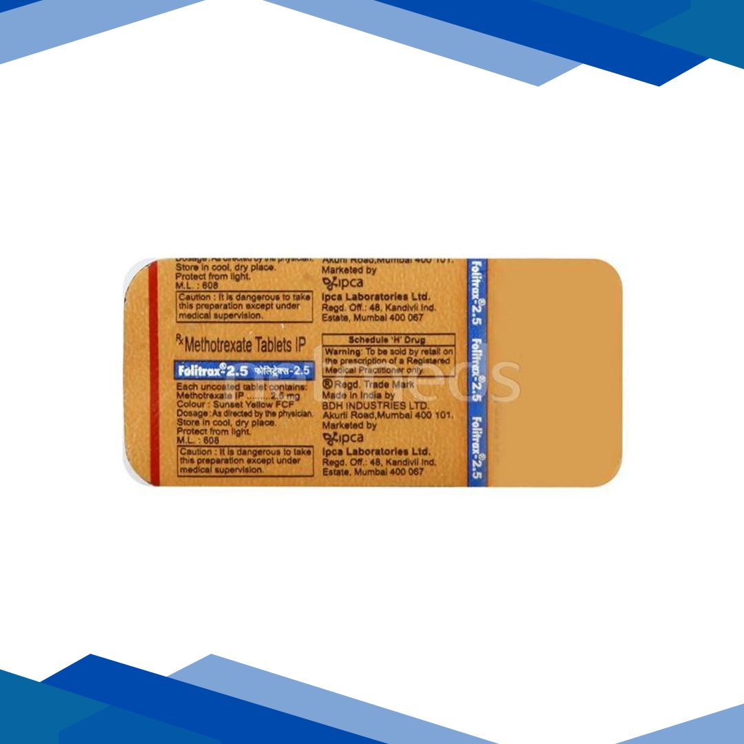 Folitrax 2.5mg Tablet 10’S