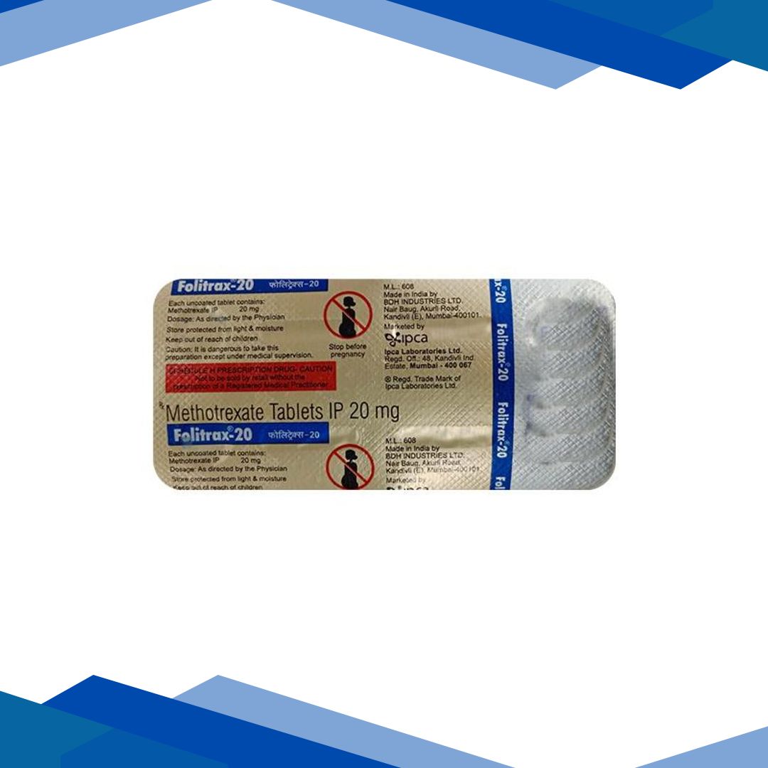 Folitrax 20mg Tablet 4’S
