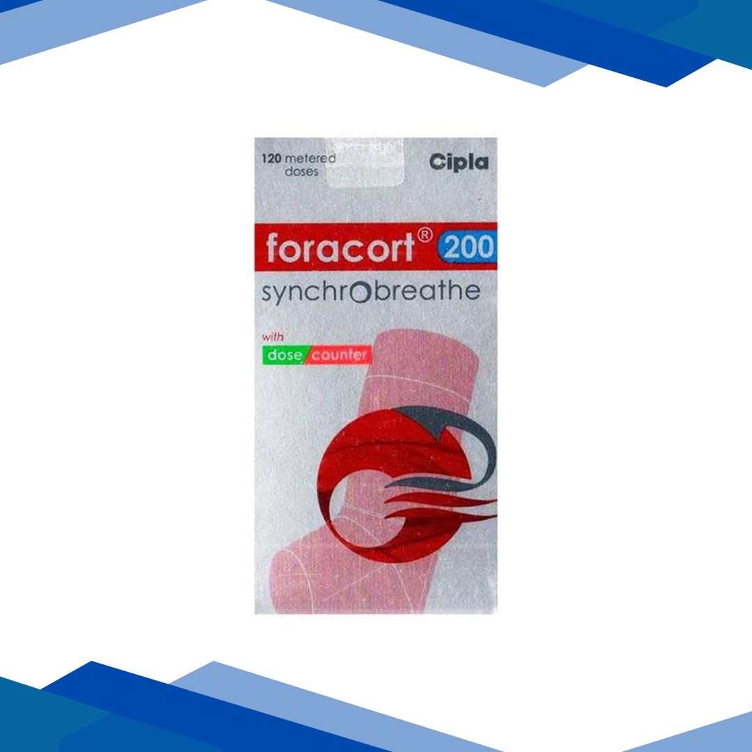 FORACORT 200 SYNCHROBREATHE WITH DOSE COUNTER 120md Inhaler 7.2g