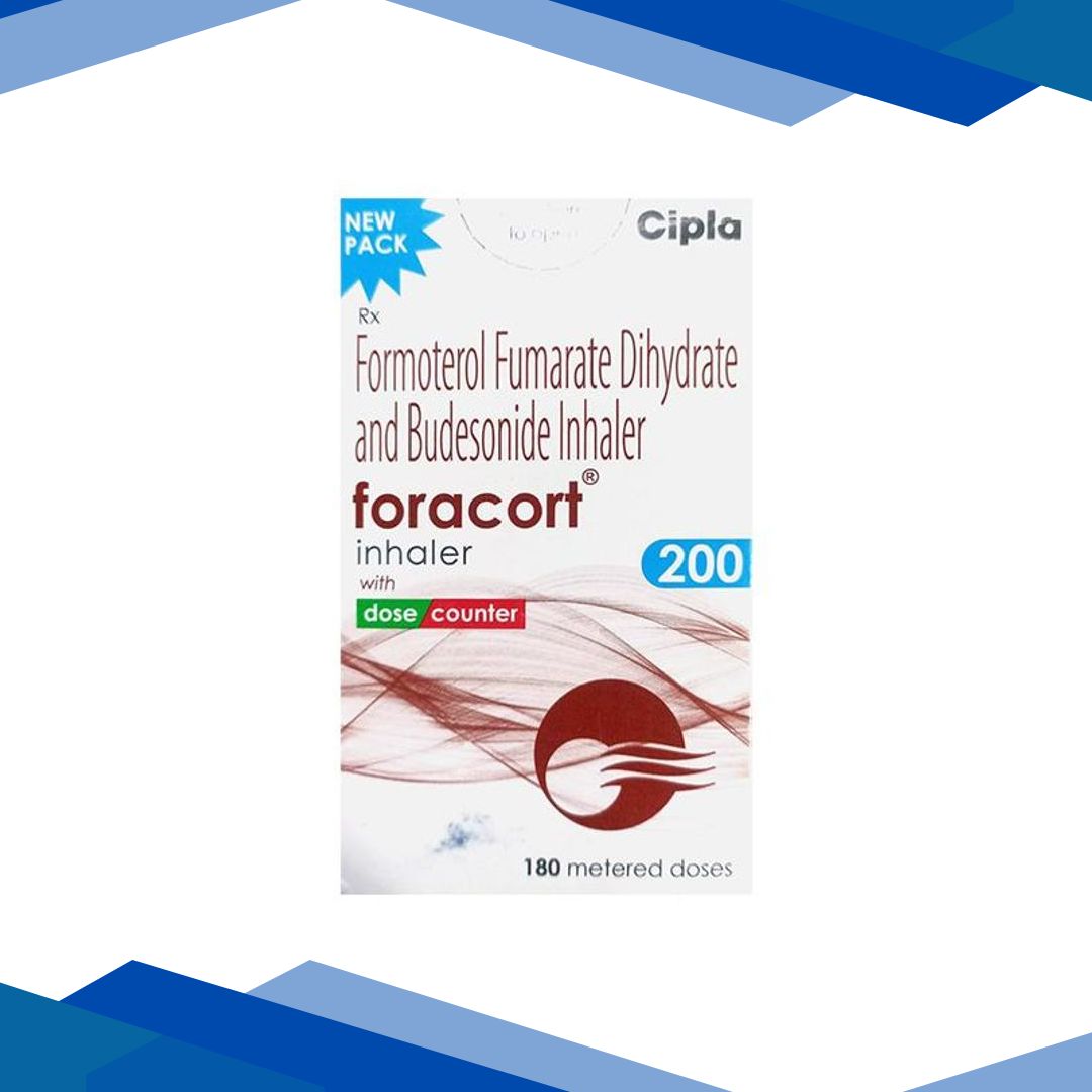 FORACORT 200 WITH DOSE COUNTER Inhaler 180md