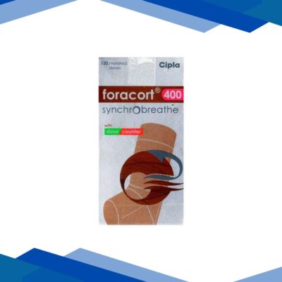 FORACORT 400 SYNCHROBREATHE WITH DOSE COUNTER 120md Inhaler 7.2g