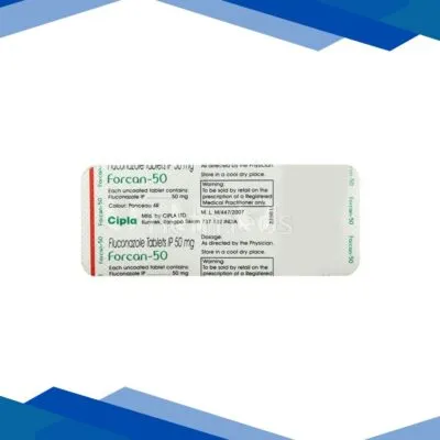 Forcan 50mg Tablet 4’S