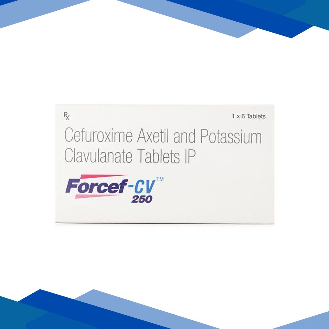 Forcef CV 250mg Tablet 6’S