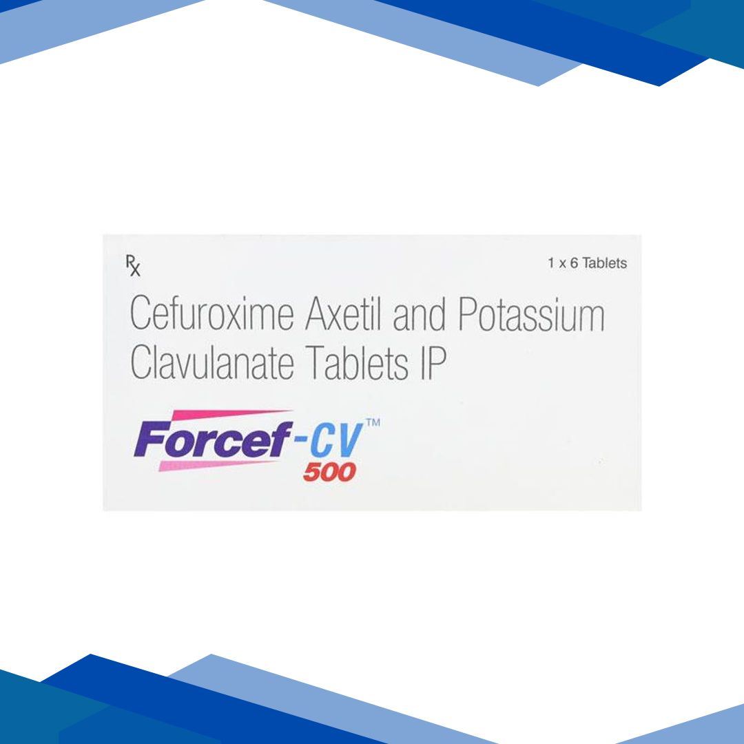 Forcef CV 500mg Tablet 6’S