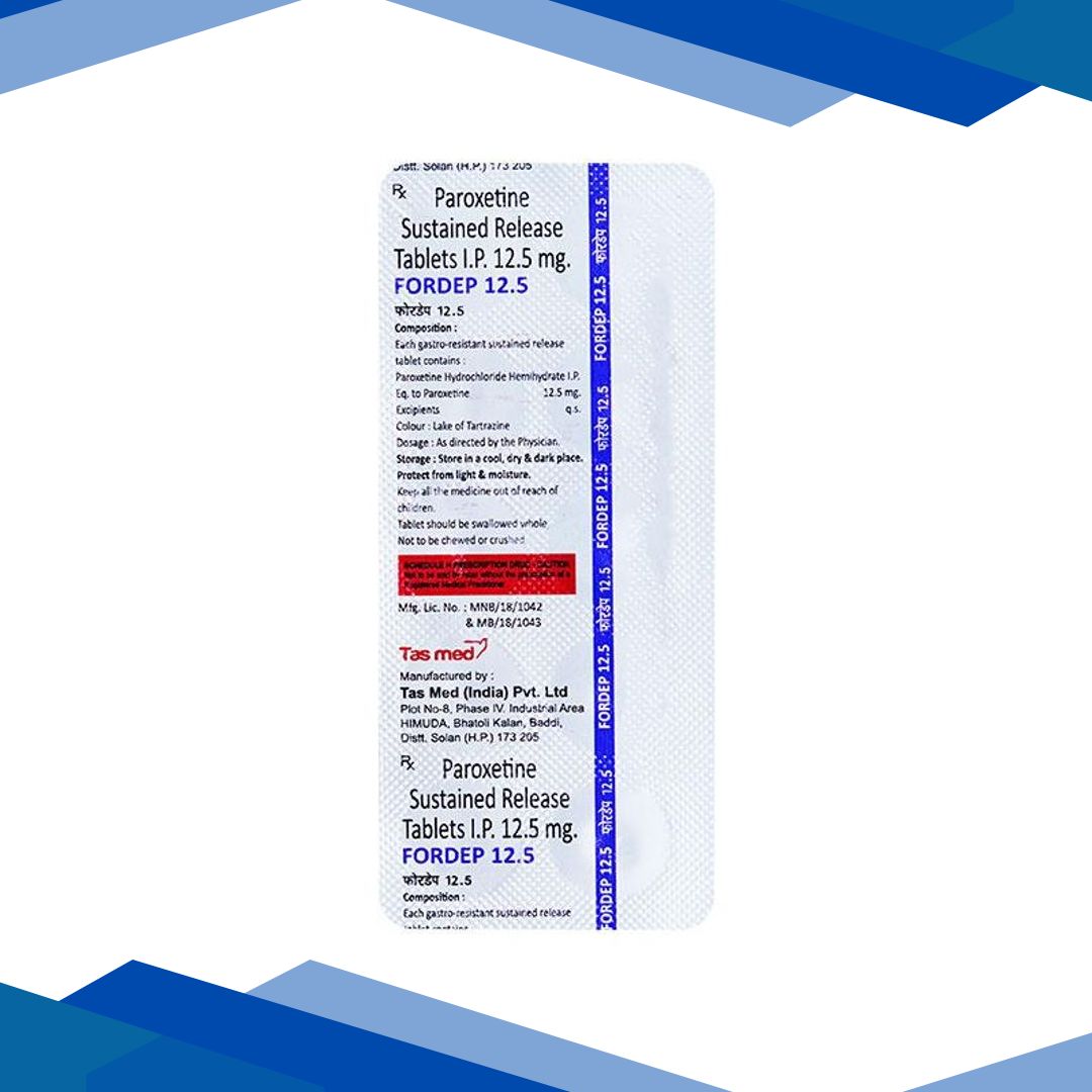 FORDEP 12.5MG TABLET 10’S