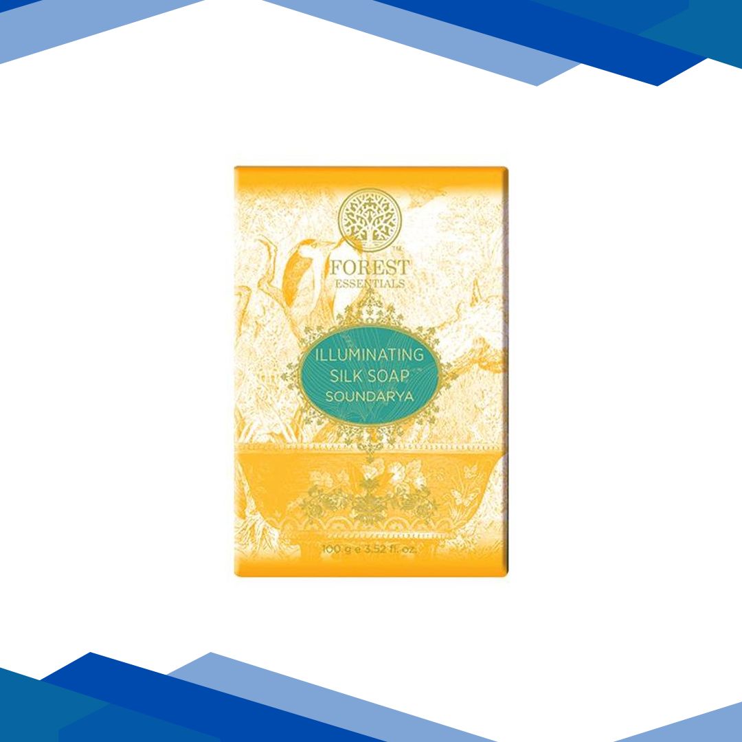 Forest Essentials Illuminating Silk Soap Soundarya 100 gm