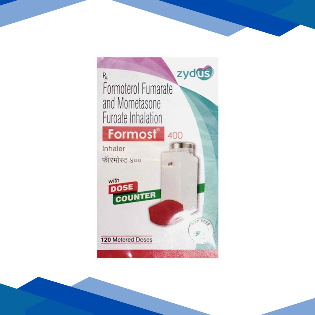 FORMOST 400 WITH DOSE COUNTER Inhaler 120md