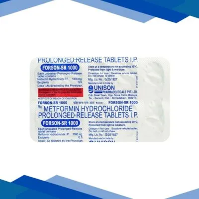 Forson SR 1000mg Tablet 10’S