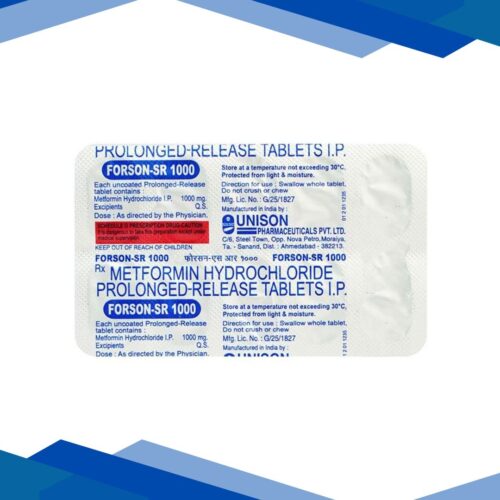 Forson SR 1000mg Tablet 10’S