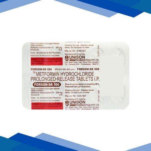 Forson SR 500mg Tablet 10’S