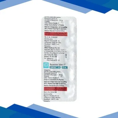 FORTIUS 20 Tablet 10’s