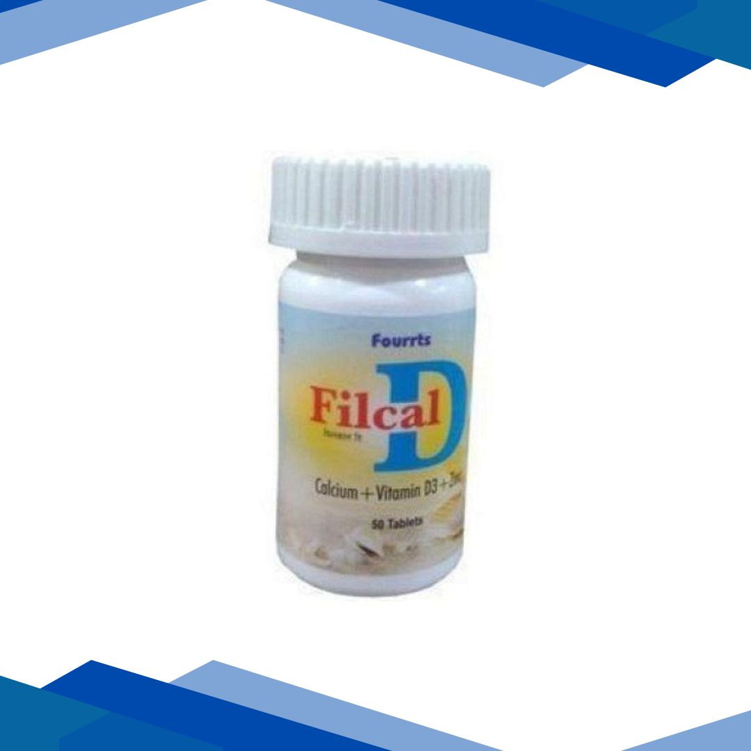 Fourrts Filcal D Tablet 50’s