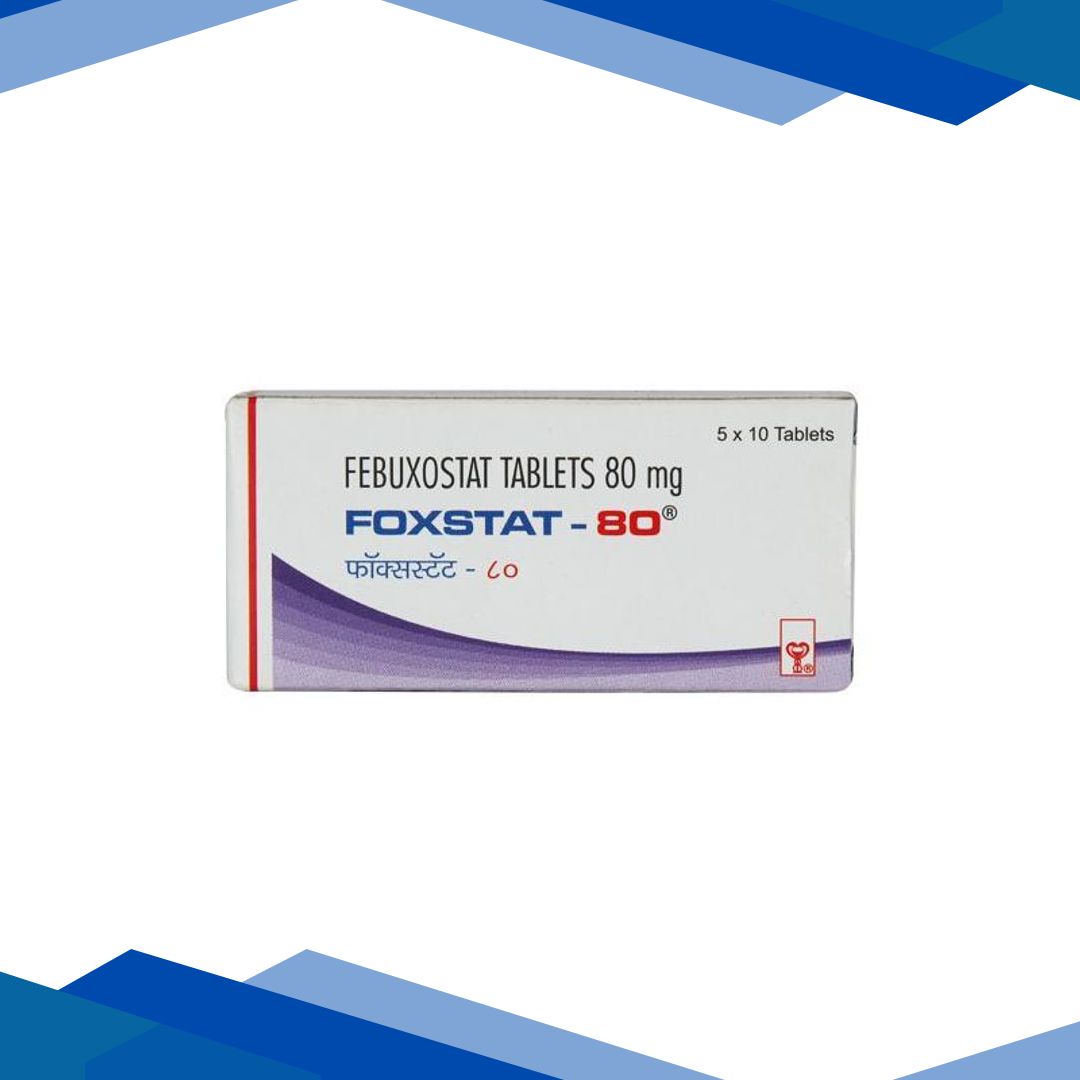 Foxstat 80mg Tablet 10’S