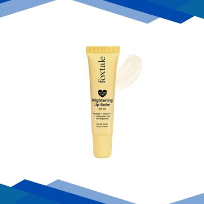 Foxtale Glazed Lips Brightening Lip Balm – Clear Glaze 12 g