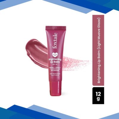 Foxtale Glazed Lips Brightening Lip Balm – Light Mauve Glaze 12 g