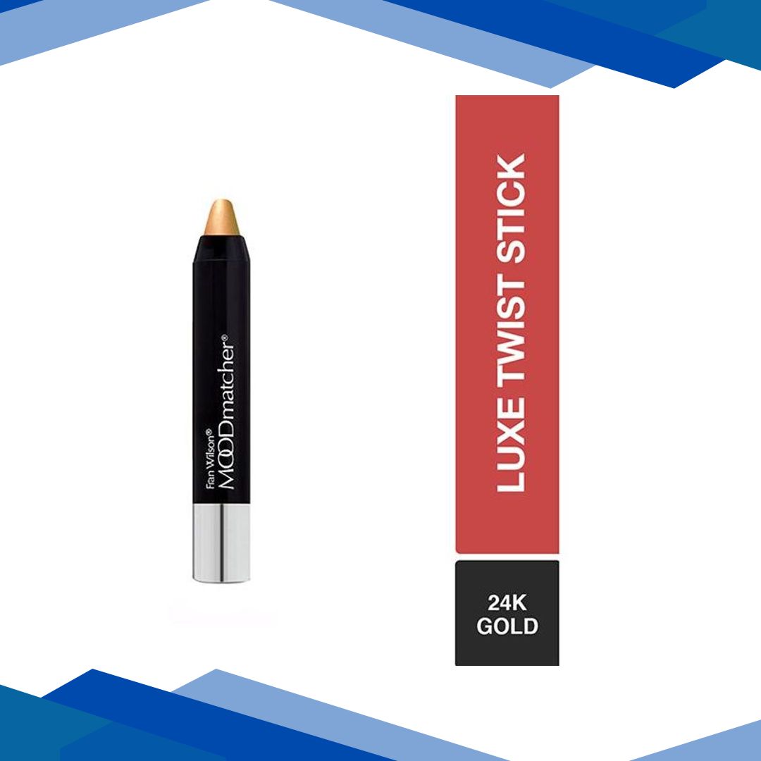 Fran Wilson Moodmatcher Luxe Twist Stick 24KT Gold 2.9 gm