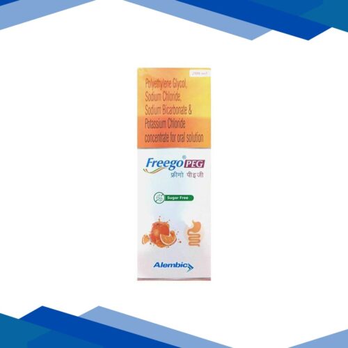 FREEGO PEG SUGAR FREE ORANGE FLAVOUR Oral Solution 200ml