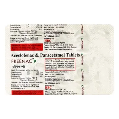 Freenac P Tablet 10’S