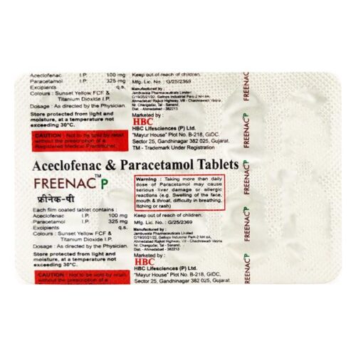 Freenac P Tablet 10’S