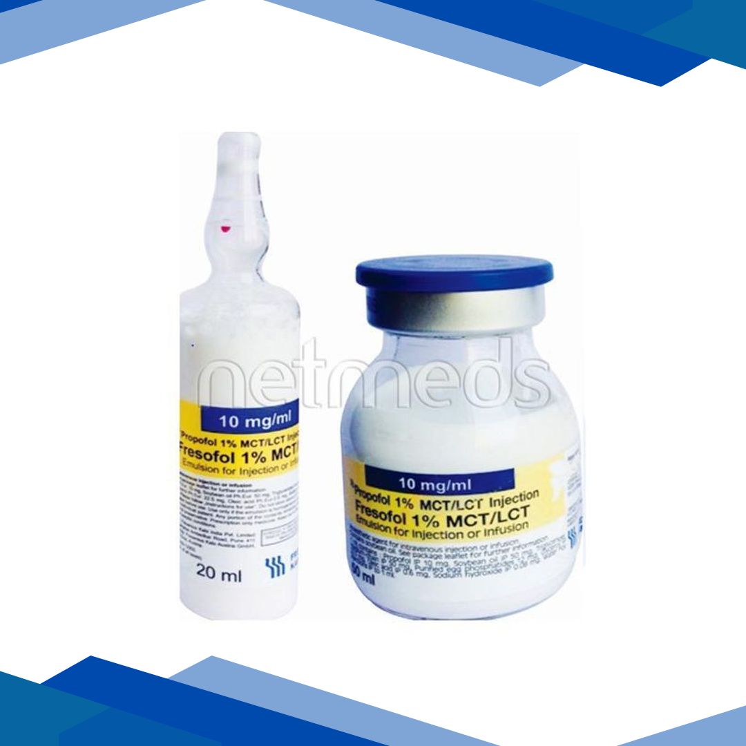 Fresofol 1% Mct Lct Injection 20ml