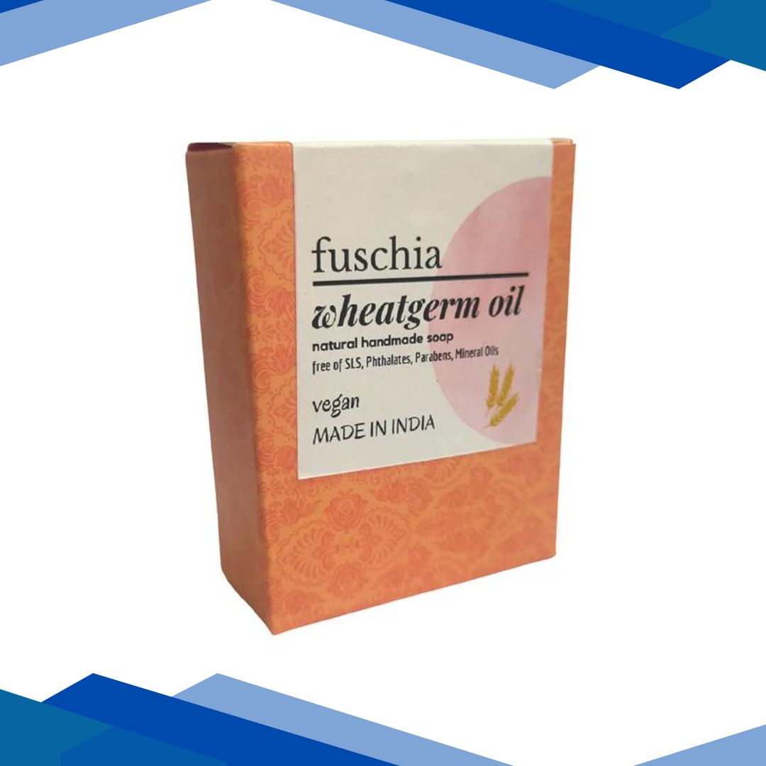 Fuschia Natural Handmade Soap – Wheatgerm Oil 100 gm