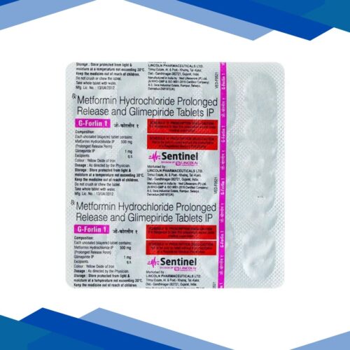 G Forlin 1/500Mg Tablet 15’s