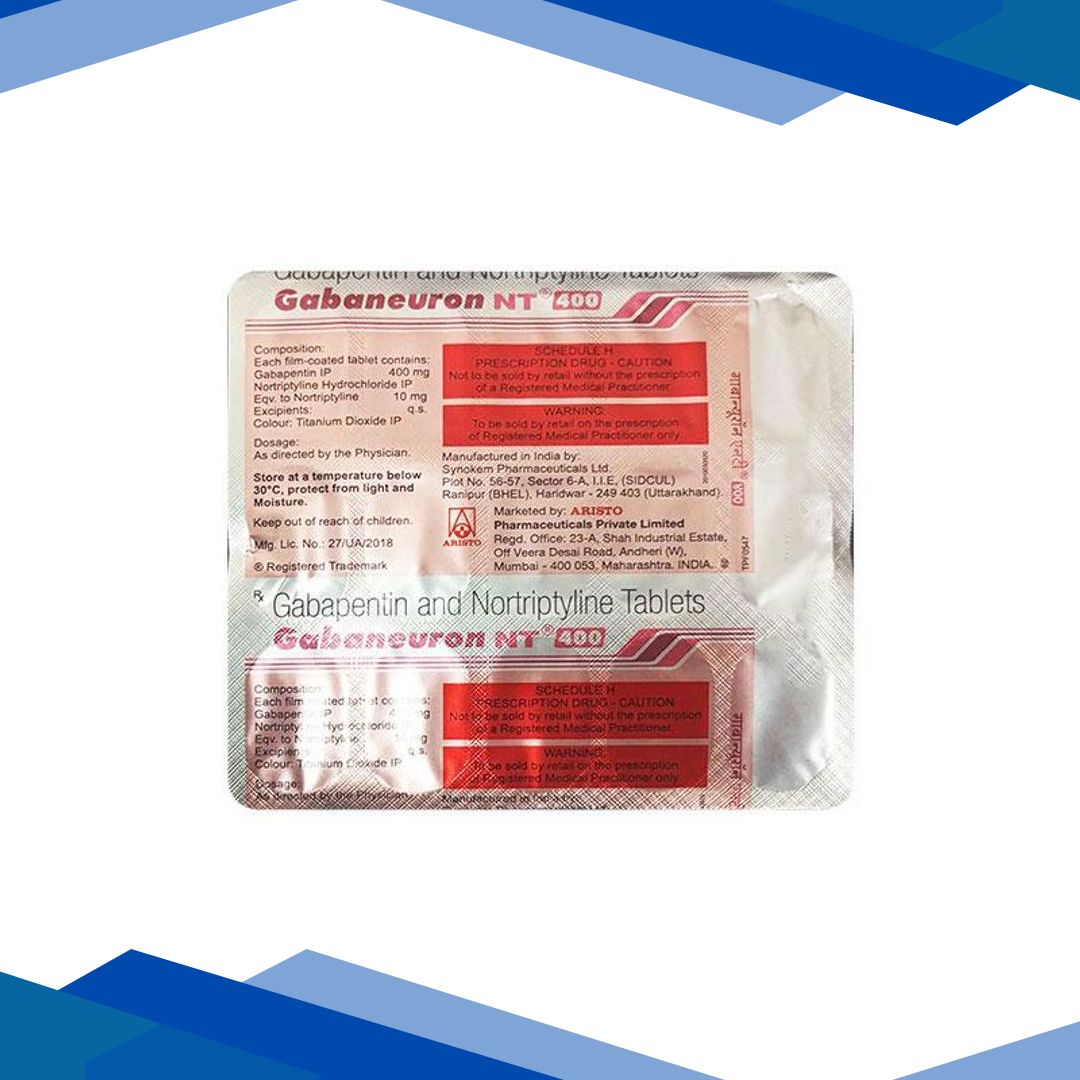 GABANEURON NT 400 Tablet 15’s