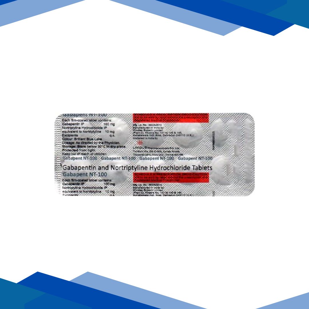 GABAPENT NT 100 Tablet 10’s