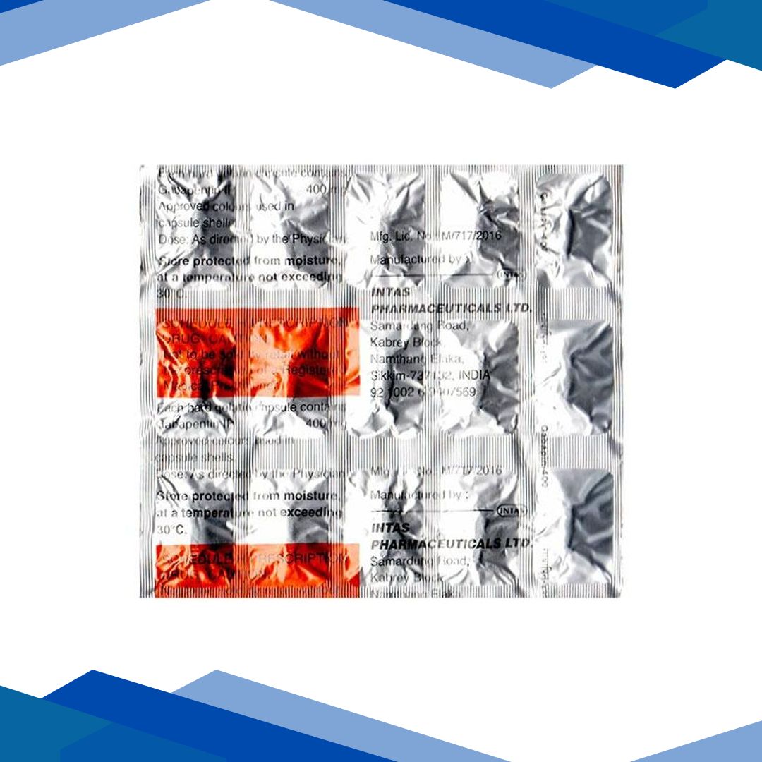 GABAPIN 400 Capsule 15’s