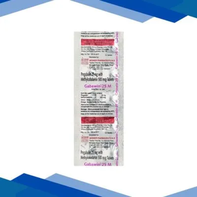 Gabawin M 25mg Tablet 10’S