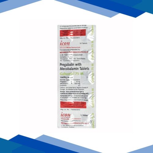 Gabawin M 75mg Tablet 10'S