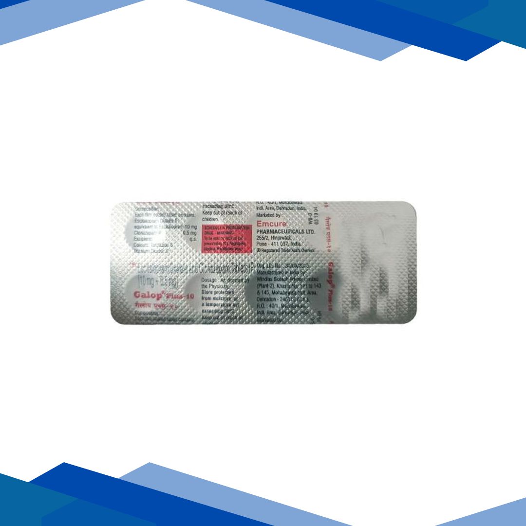 Galop Plus 10mg Tablet 10’S