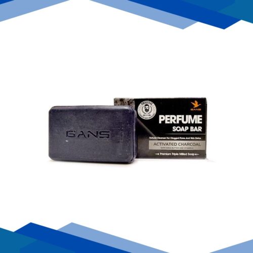 GANS Perfume Soap Bar – Activated Charcoal 125 gm
